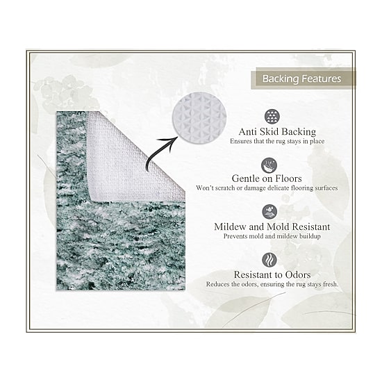 Home Weavers Inc Cloud Comfort Bath Rug 17x24 Rug