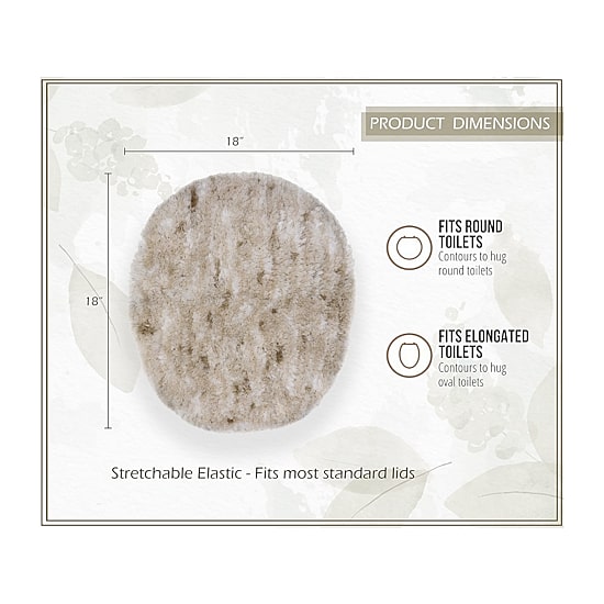 Home Weavers Inc Cloud Comfort Bath Rug 18x18 Rug