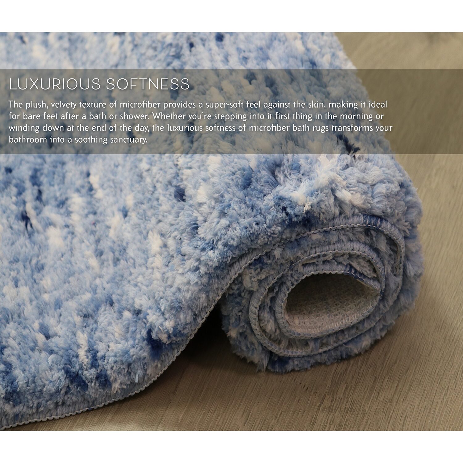 Home Weavers Inc Cloud Comfort Bath Rug 22x60