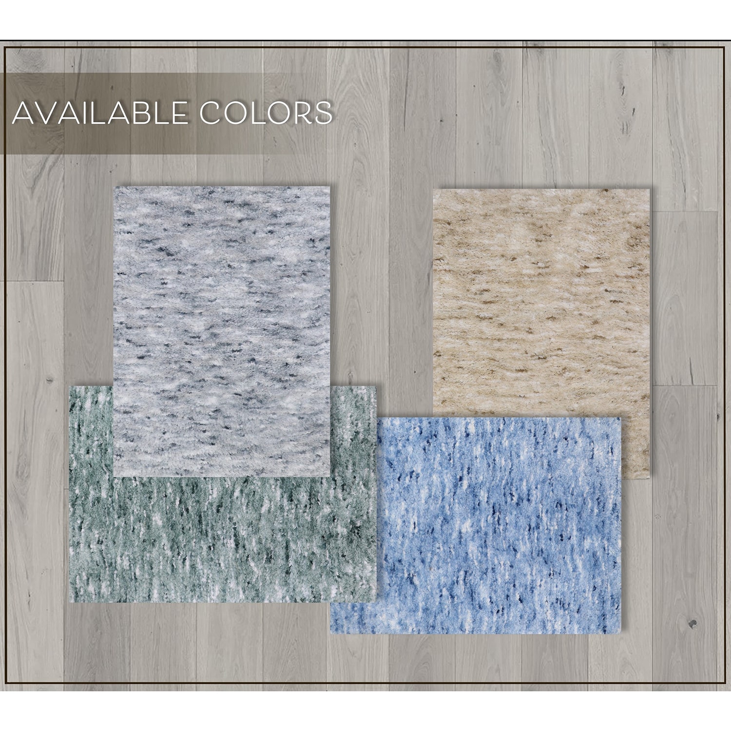 Home Weavers Inc Cloud Comfort Bath Rug 3 Pc 172120