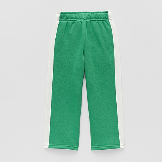 Okie Dokie Toddler & Little Unisex Wide Leg Regular Fit Fleece Pull-On Pant