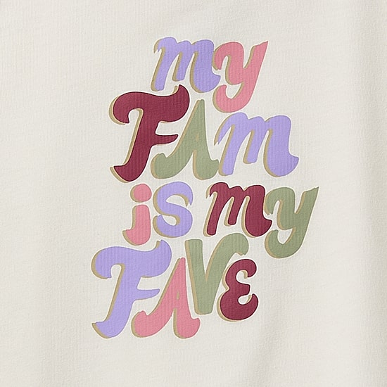 Okie Dokie Toddler & Little Girls Round Neck Short Sleeve Regular Fit Graphic T-Shirt