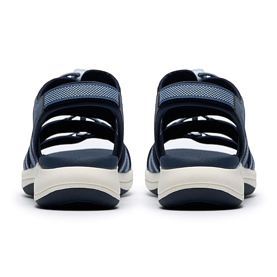 Clarks Cloudsteppers Womens Mira Mabel Adjustable Strap Flat Sandals