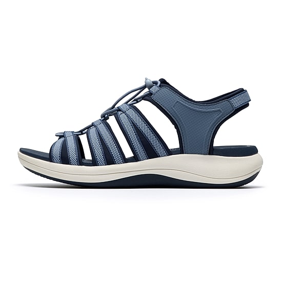 Clarks Cloudsteppers Womens Mira Mabel Adjustable Strap Flat Sandals
