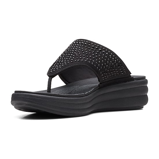 Clarks Cloudsteppers Womens Drift Jaunt Wedge Sandals