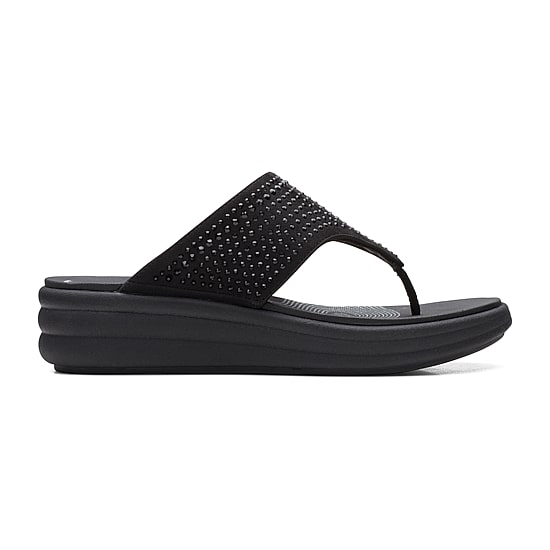 Clarks Cloudsteppers Womens Drift Jaunt Wedge Sandals