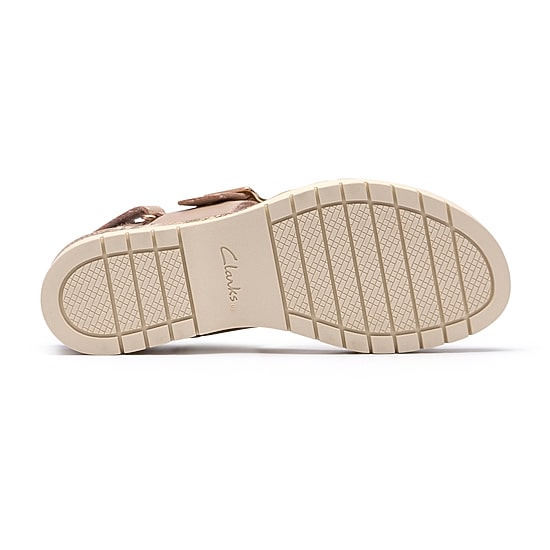 Clarks Womens Diaz Rose Wedge Sandals