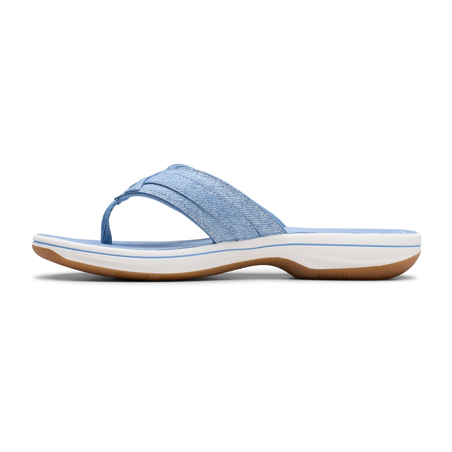 Clarks Cloudsteppers Womens Breeze Sea Flip-Flops