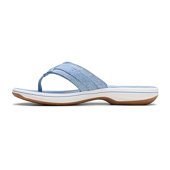 Clarks Cloudsteppers Womens Breeze Sea Flip-Flops