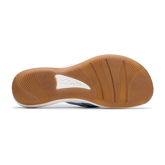 Clarks Cloudsteppers Womens Breeze Sea Flip-Flops