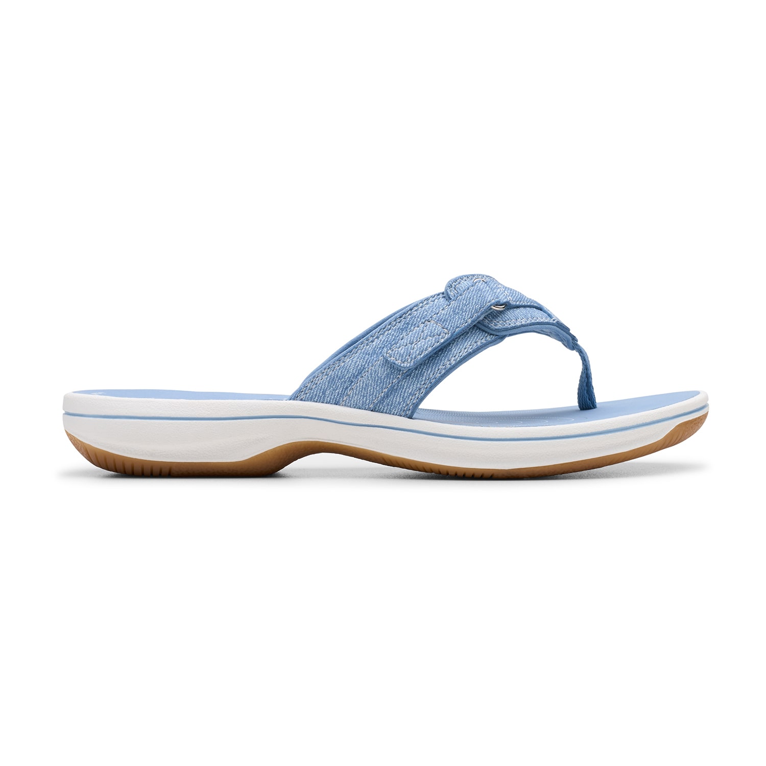 Clarks Cloudsteppers Womens Breeze Sea Flip-Flops