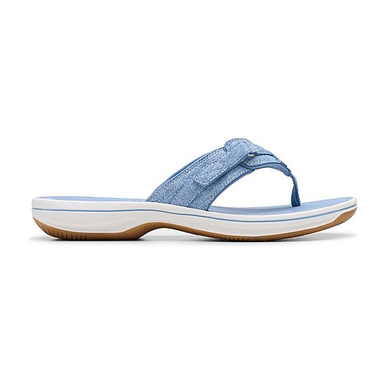 Clarks Cloudsteppers Womens Breeze Sea Flip-Flops