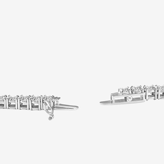 (Vs1-Vs2) Womens White Diamond 14K Gold 16 Inch Tennis Necklace