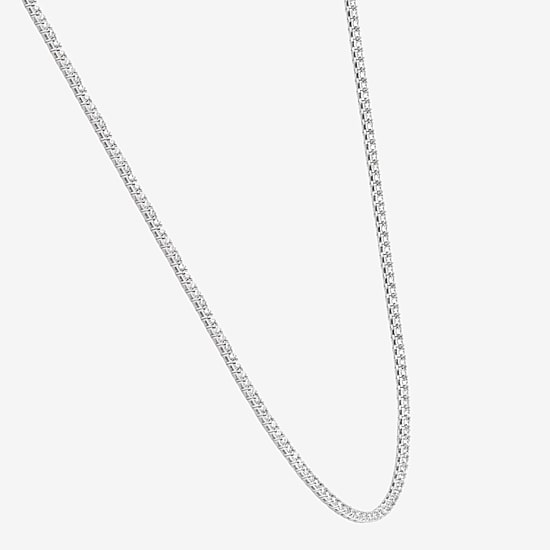 (Vs1-Vs2) Womens White Diamond 14K Gold 16 Inch Tennis Necklace