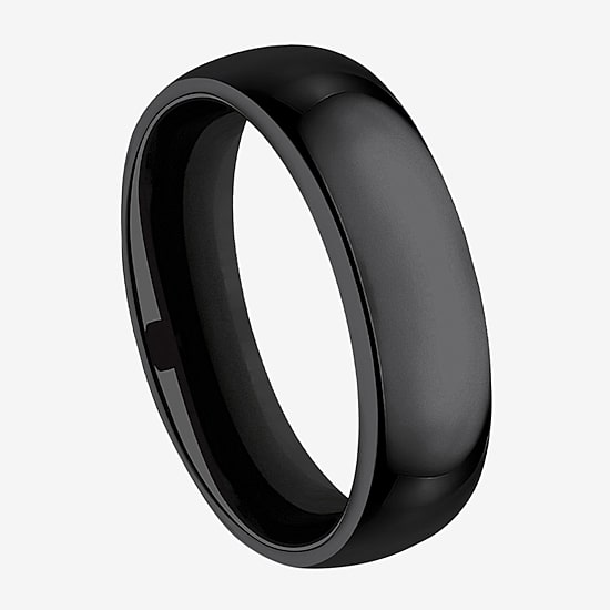 Mens 6MM Titanium Wedding Band