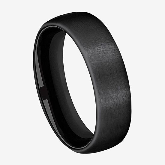 Mens 6MM Titanium Wedding Band