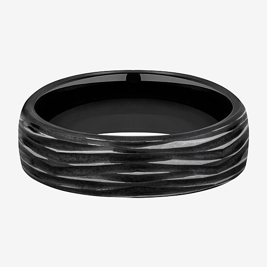 Mens 6.5MM Titanium Wedding Band