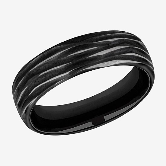 Mens 6.5MM Titanium Wedding Band