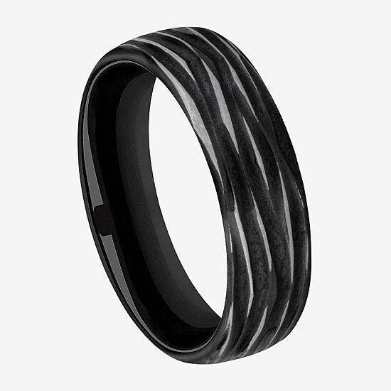 Mens 6.5MM Titanium Wedding Band