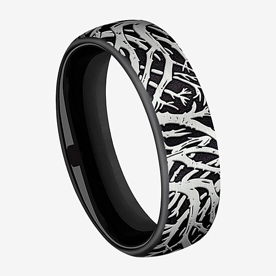 Mens 6.5MM Titanium Wedding Band