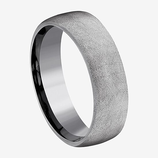 Mens 6.5MM Tantalum Wedding Band