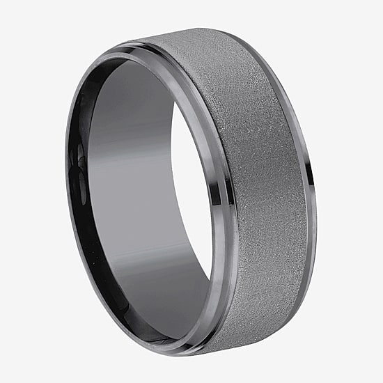 Mens 9mm Tantalum Wedding Band 
