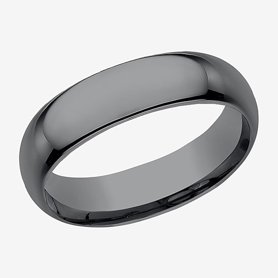 Mens 6.5MM Tantalum Wedding Band