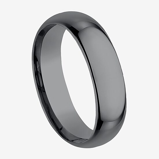 Mens 6.5MM Tantalum Wedding Band