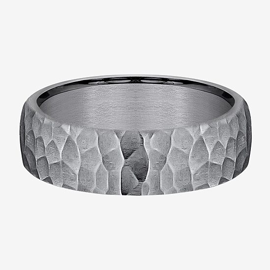 Mens 6.5MM Tantalum Wedding Band