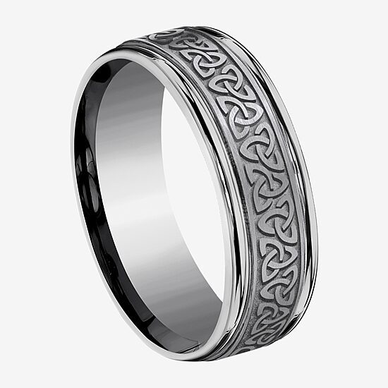Mens 7MM Tantalum Wedding Band