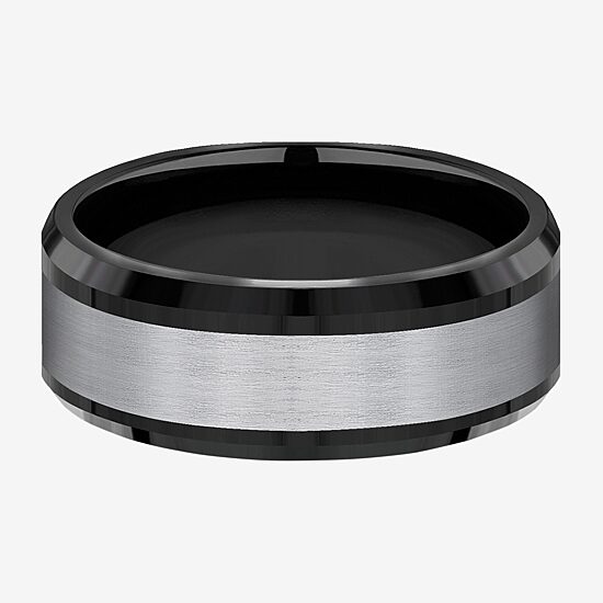 Mens 8MM Tantalum Titanium Wedding Band