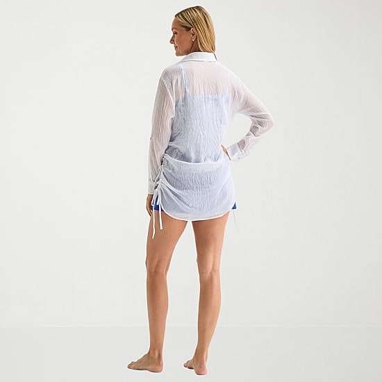 Sonnet Shores Womens Dress Swimsuit Cover-Up