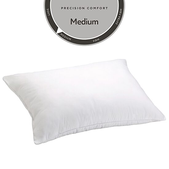 Allerease Hot Water Washable Allergy Protection 2 Pack Medium Density Bed Pillow