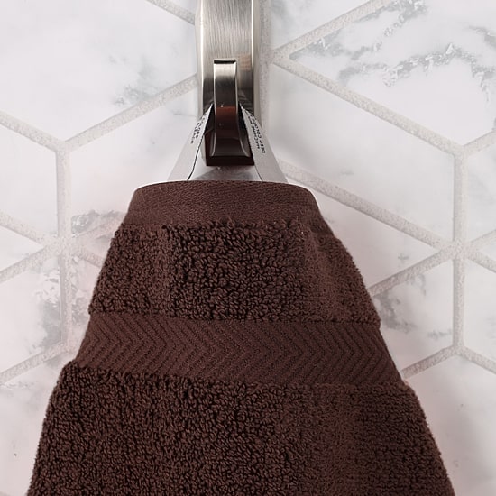 SUPERIOR® Zero Twist Cotton Chevron 12-pc. Quick Dry Bath Towel Set