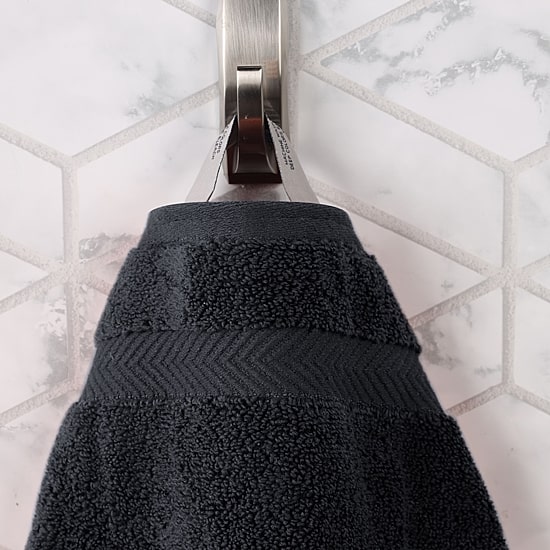 SUPERIOR® Zero Twist Cotton Chevron 2-pc. Bath Sheet
