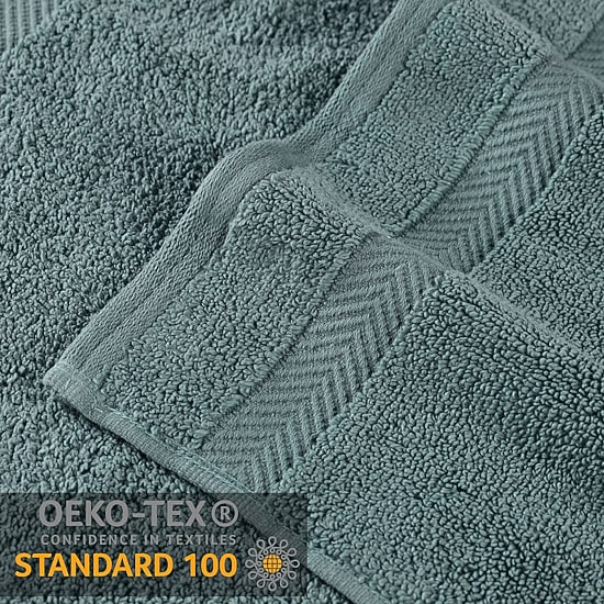 SUPERIOR® Zero Twist Cotton Chevron 6-pc. Hand Towel