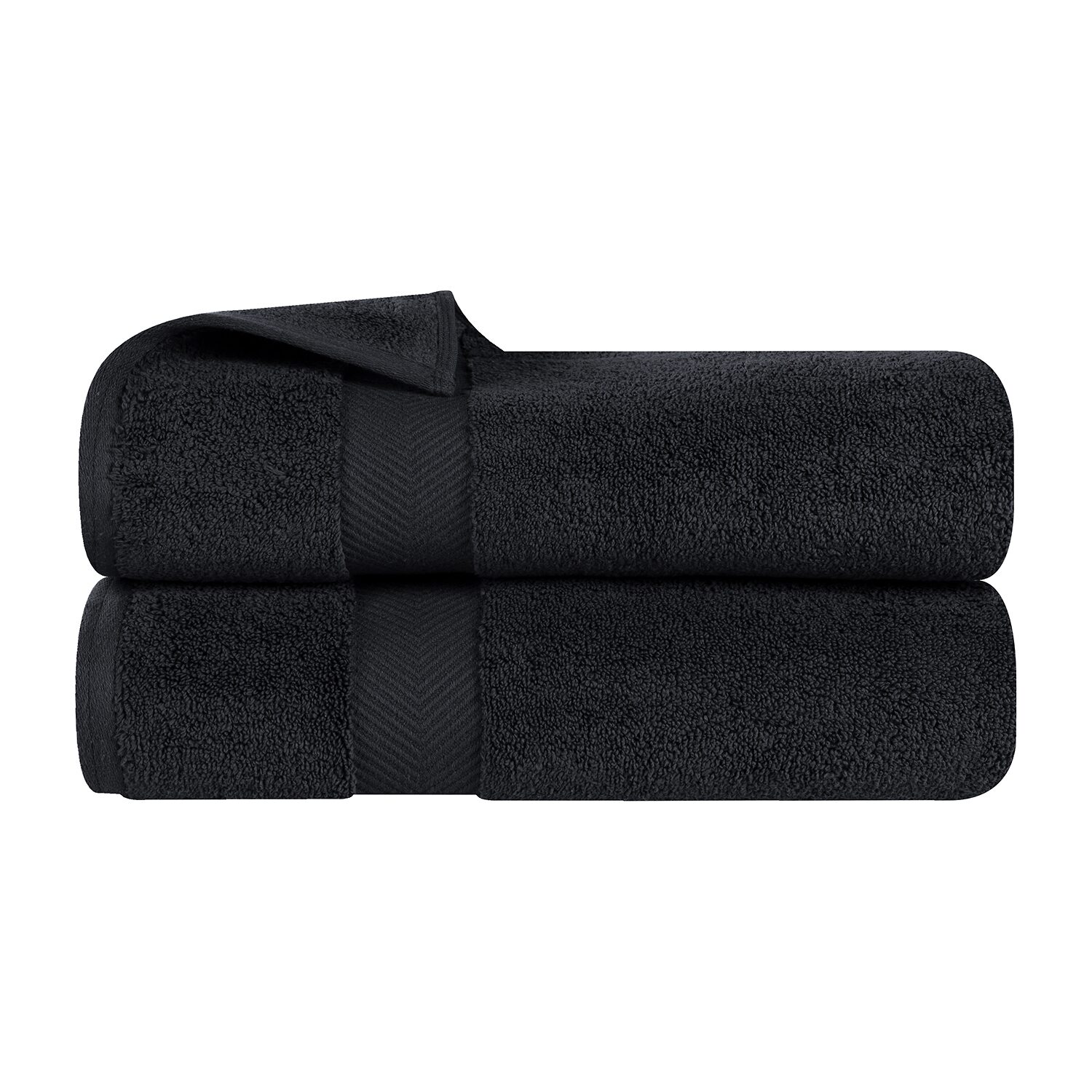 SUPERIOR® Zero Twist Cotton Chevron 2-pc. Quick Dry Bath Towel Set