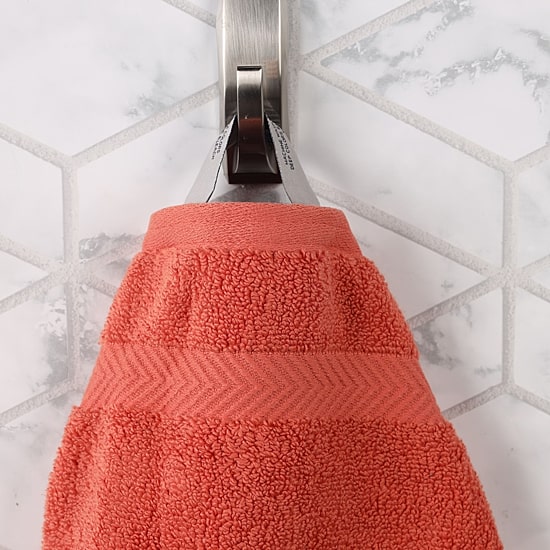 SUPERIOR® Zero Twist Cotton Chevron 2-pc. Quick Dry Bath Towel Set