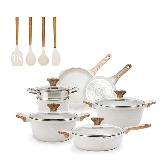 Country Kitchen 15-pc. Non-Stick Cookware Set