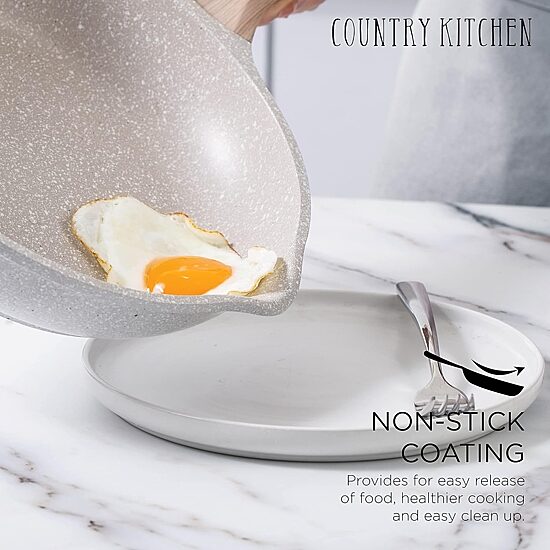 Country Kitchen 15-pc. Non-Stick Cookware Set