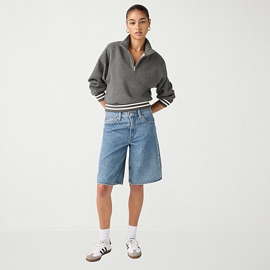 Levi's® Womens Mid Rise Denim Short
