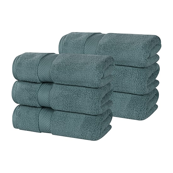 SUPERIOR® Zero Twist Cotton Chevron 6-pc. Hand Towel