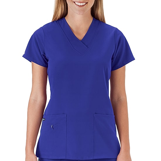 Jockey 2206 Womens V Neck Short Sleeve Scrub Top