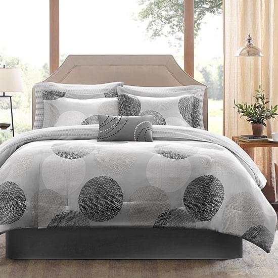 Madison Park Essentials Glendale Complete Bedding Set with Sheets