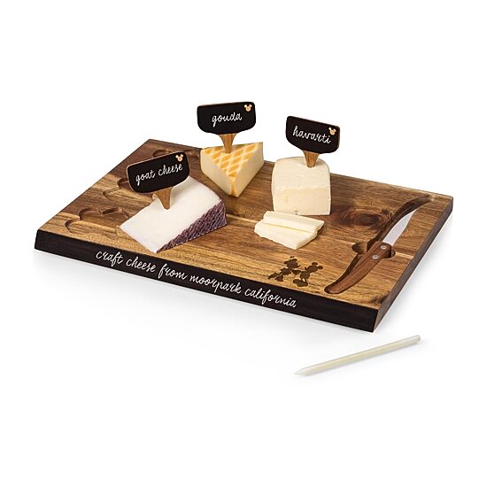 Picnic Time Delio-Mickey And Minnie 6-pc. Wood Cheese Board Set