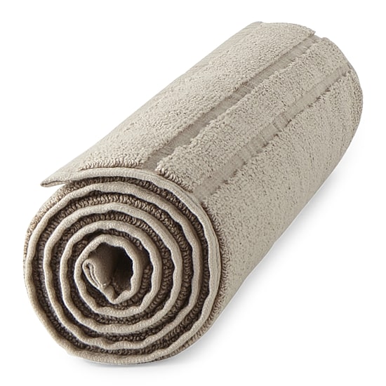 Fieldcrest Luxury Egyptian Cotton Loops Border Stripe Bathtub Mat