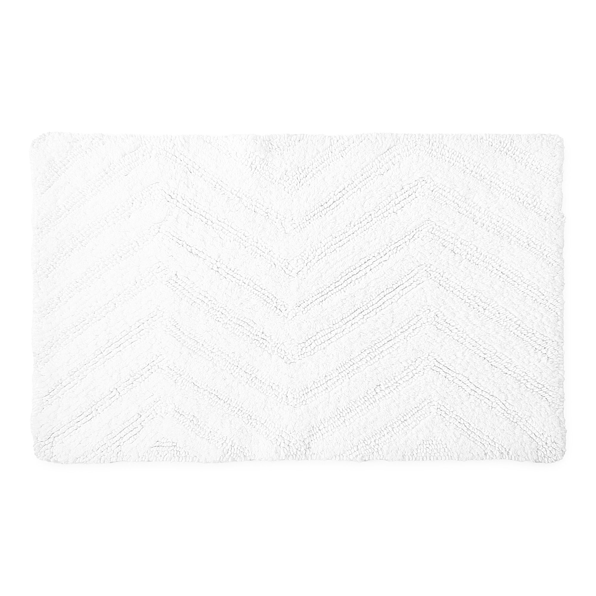 Fieldcrest Luxury Sculpted Reversible Bath Rug