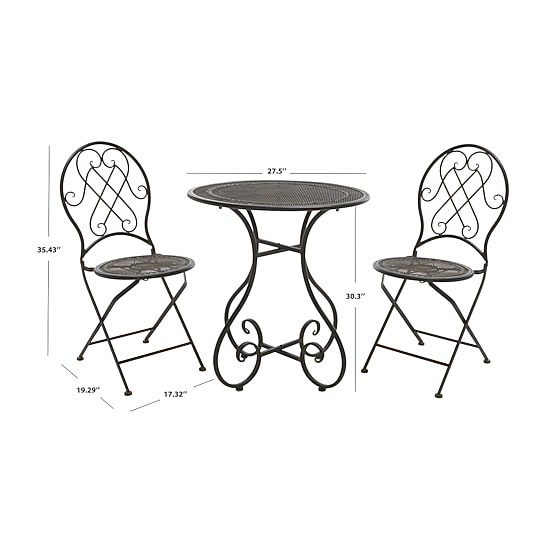 Safavieh Adriel 3-pc. Bistro Set