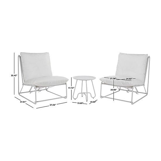 Safavieh Archie 3-pc. Conversation Set