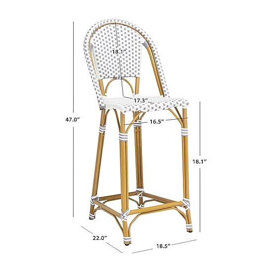 Safavieh Zaid Bar Stool